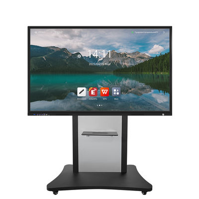 75 Inch Education Smart Interactive Panel With 8ms Response Time