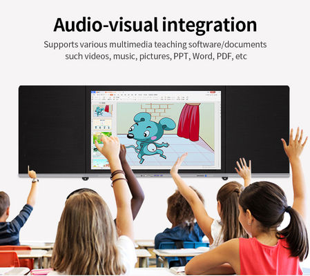 Classroom Intelligent Blackboard 4k Smart Black Board Pcap Touch