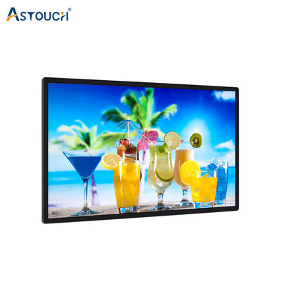 65 Inch Wall Mount Digital Signage Multimedia Indoor Advertising Display