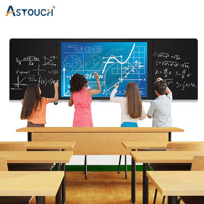 Education Smart Interactive Blackboard Nano 86 Inch With Black Frame