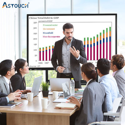 75 Inch Interactive Touch Screen IFP Interactive Touch Whiteboard SGS