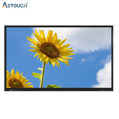 86 Inch Multi Touch Screen Monitor Octa Core Interactive Lcd Display RoHS