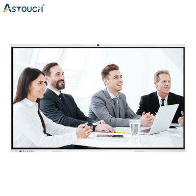 ROM 32GB Smart Interactive Panel 55 Inch Touch Flat Panel 60Hz FCC