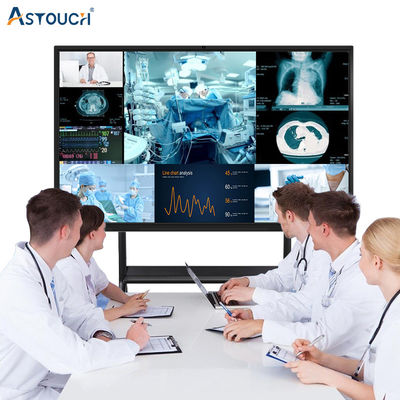Multitouch Smart Interactive Panel For Classroom 65 Inch 60Hz