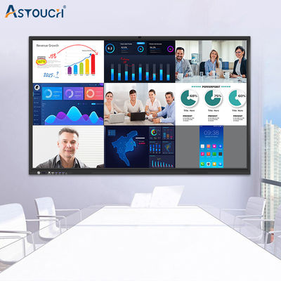 Multitouch 75 Inch Interactive Smart Board IFPs 60Hz For Education