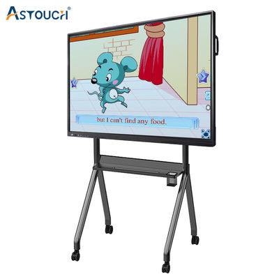 Multi Touch Smart Interactive Whiteboard For Education 85 Inch 4K