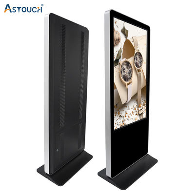 ODM Digital Sign Boards 55 Inch Digital Display Media Floor Standing RoHS