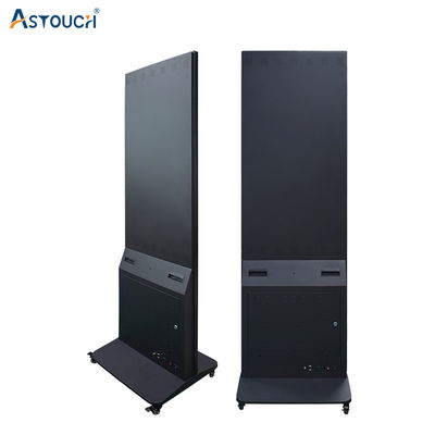 IR Digital Signage Totem 49 Inch Digital Indoor Signage Touchscreen