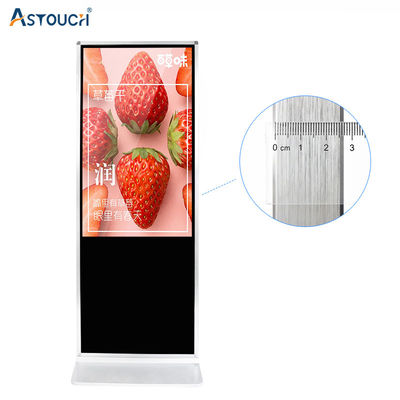CMS Floor Standing Digital Signage 55 Inch Durable For Advertising Playing