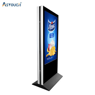 FHD Innovative Digital Signage Kiosk Information Display Monitors 350nits