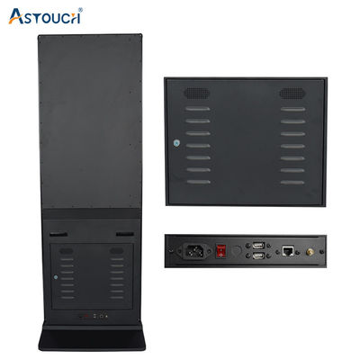 86 Inch IR Touch Advertising Digital Signage Free Lobby Standing