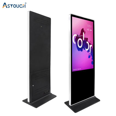OEM / ODM Digital Smart Signage Displays Free Standing 49 Inch For University