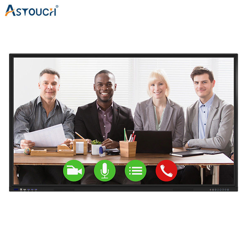 86 Inch Multi Touch Screen Monitor Octa Core Interactive Lcd Display RoHS
