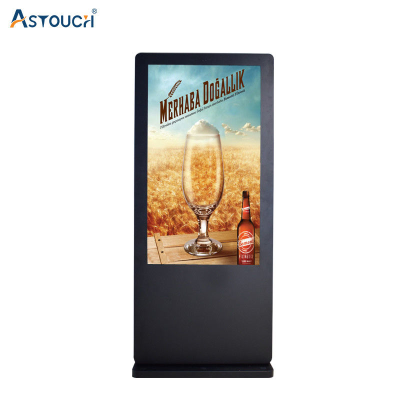 Outdoor Touchscreen Digital Display Totem Pcap Touch Video Digital Signage