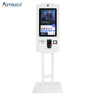 Durable Self Ordering Kiosk 21.5 Inch Mcdonalds Interactive Kiosk TUV